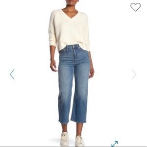 Madewell Slim Fit Wide Leg Stud Jeans, SZ 27, New!